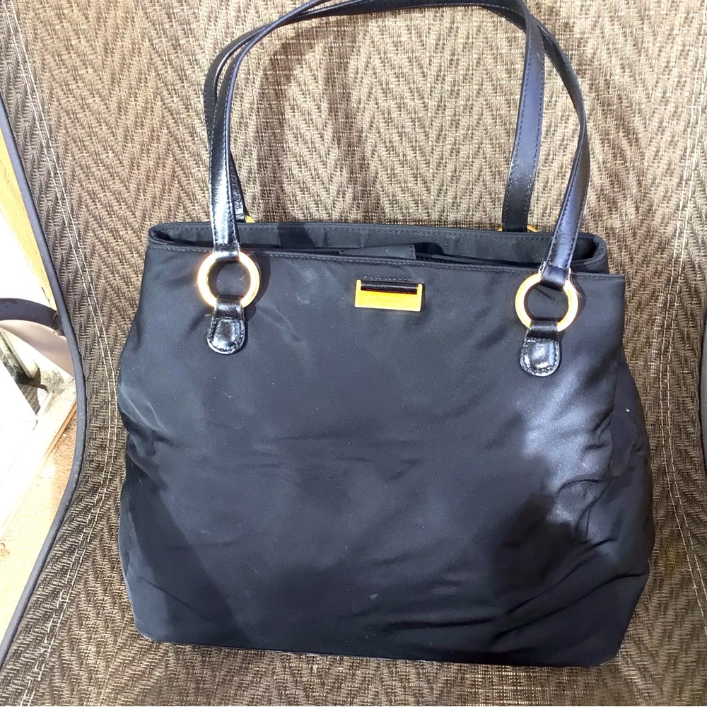 Kate Spade Black Nylon Shoulder Bag